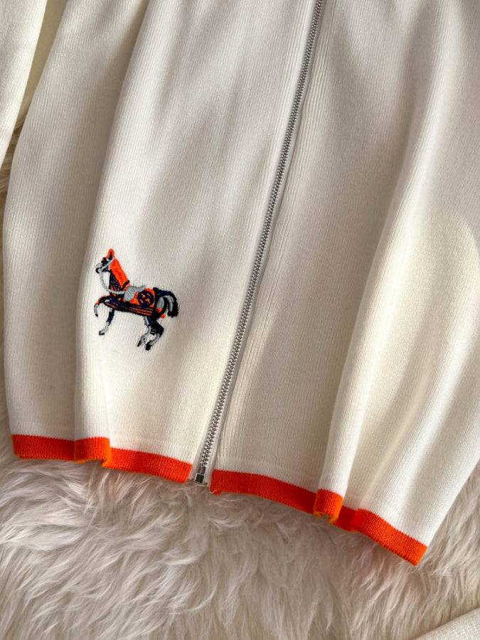 立領拉鍊運動服套裝 X2900