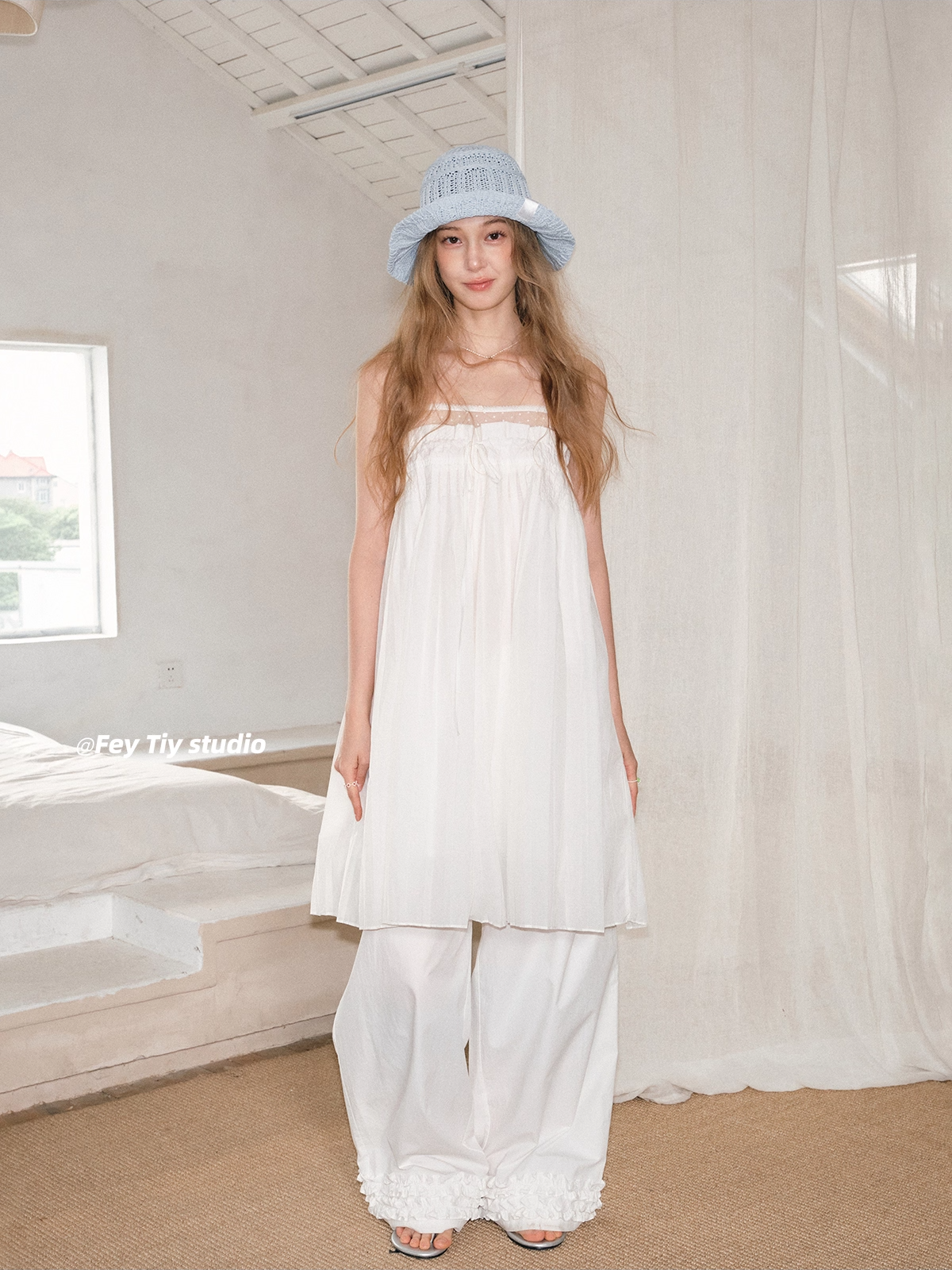 Foldable Knit Breathable Bucket Hat X3318