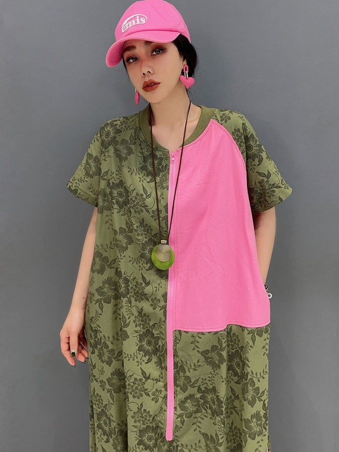 Madame 印花連身褲 X2698