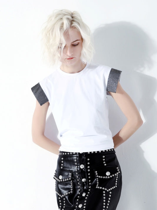 裝飾袖套衫 X2715