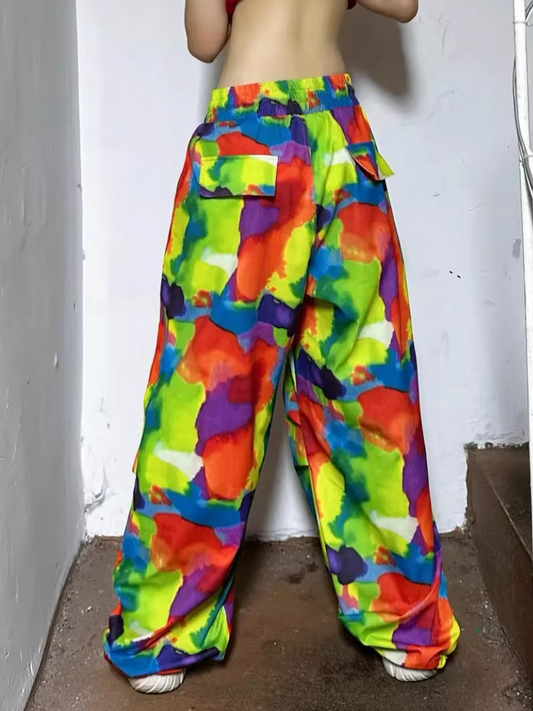 Hip-Hop Cargo Pants X3289