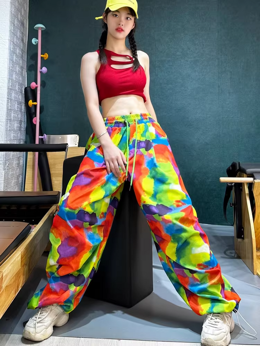 Hip-Hop Cargo Pants X3289
