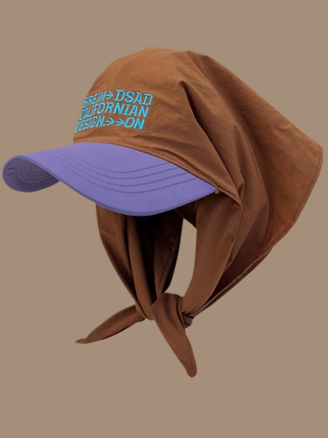 UV Cut Bicolor Logo Cap X2684