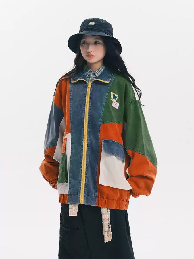 Oversilhouette American 拉鍊外套 X2874