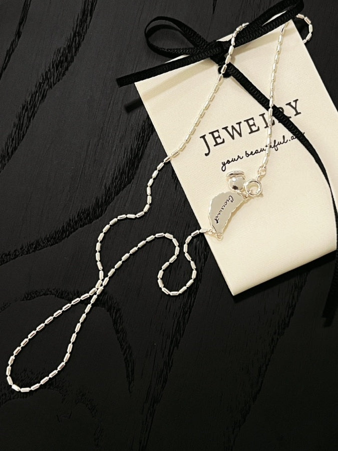 Croissant motif necklace/brooch X2645