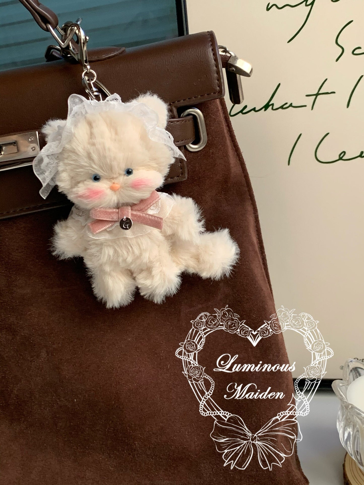 Original Cute Kitten Doll Bag Pendant X3146