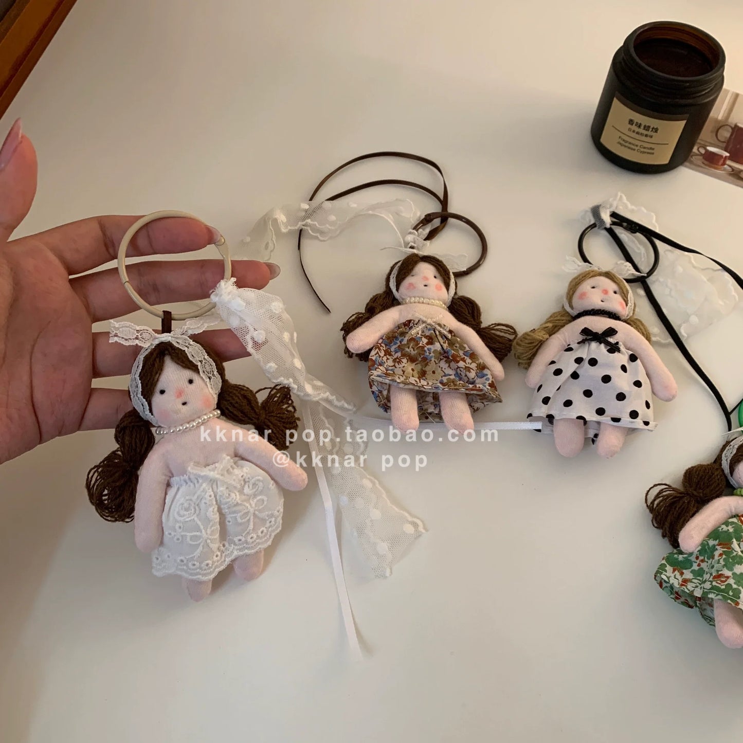 Curly Ouni Bag Pendant X3067