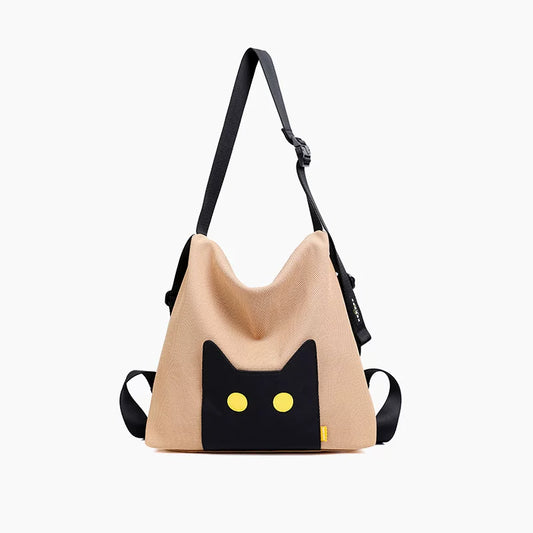 Black Cat 2WAY Tote Backpack X3534