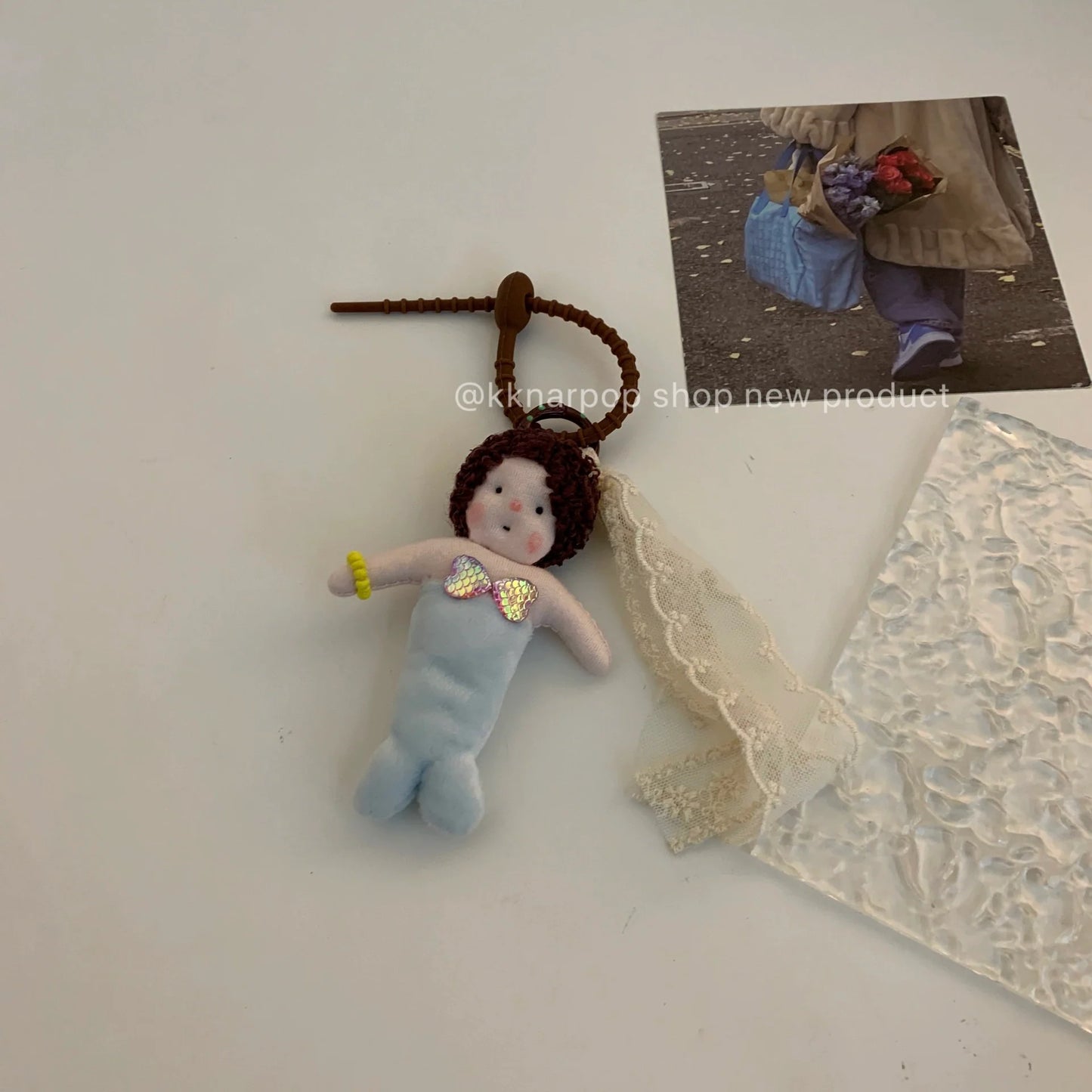 Curly Ouni Bag Pendant X3067
