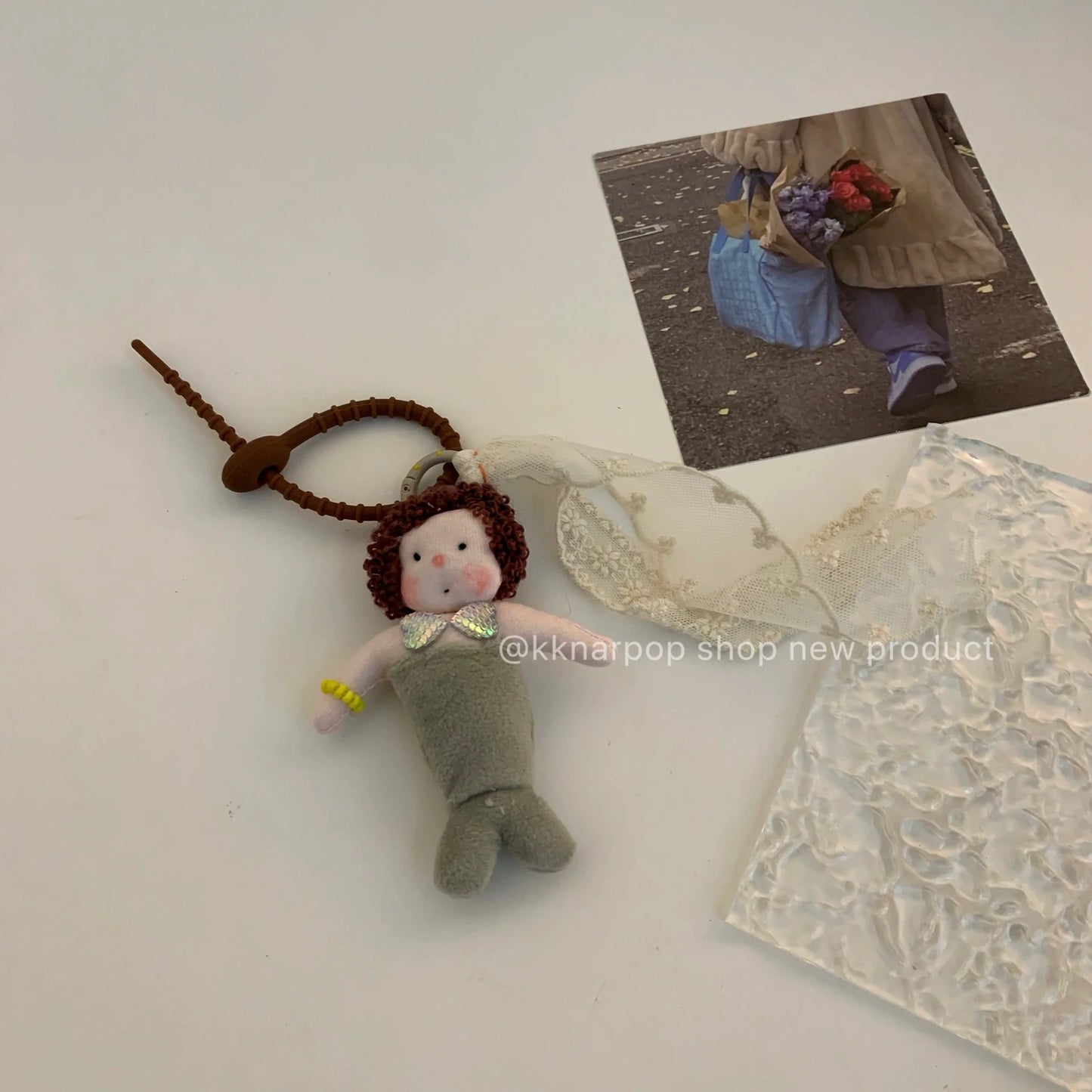 Curly Ouni Bag Pendant X3067