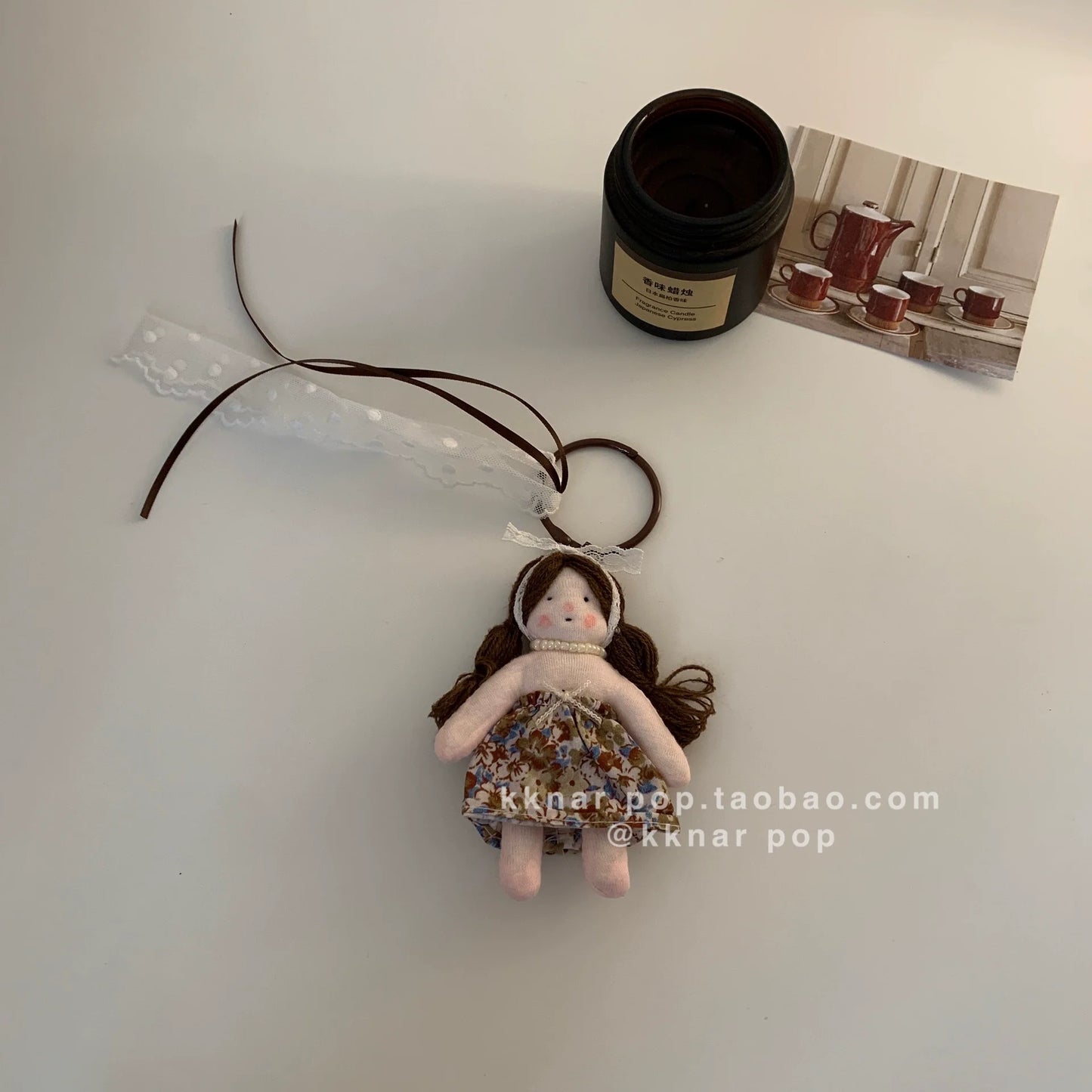 Curly Ouni Bag Pendant X3067