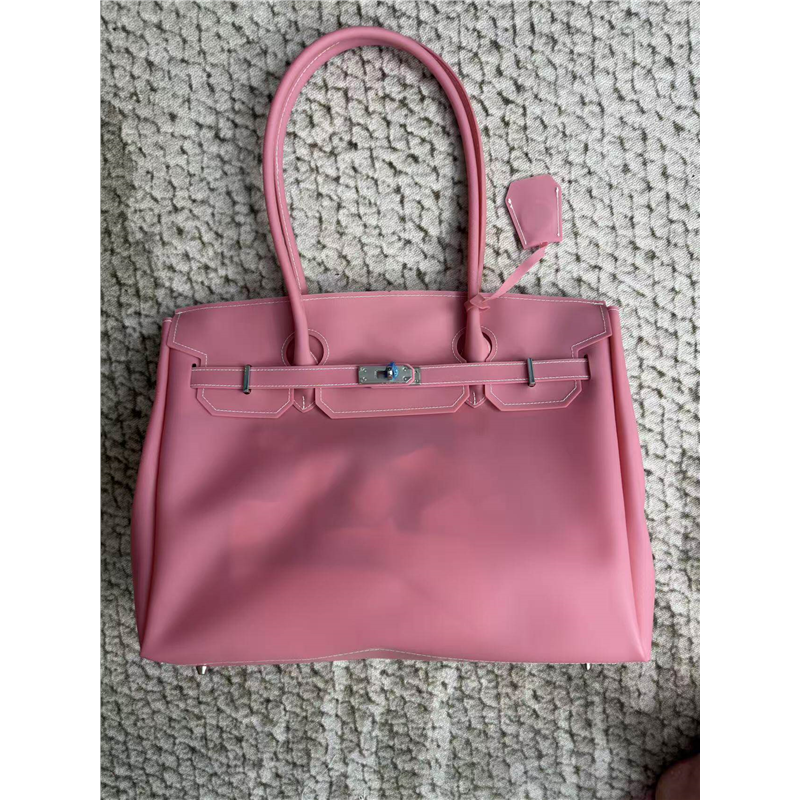 Large Jelly TPU Structured Handbag X3565