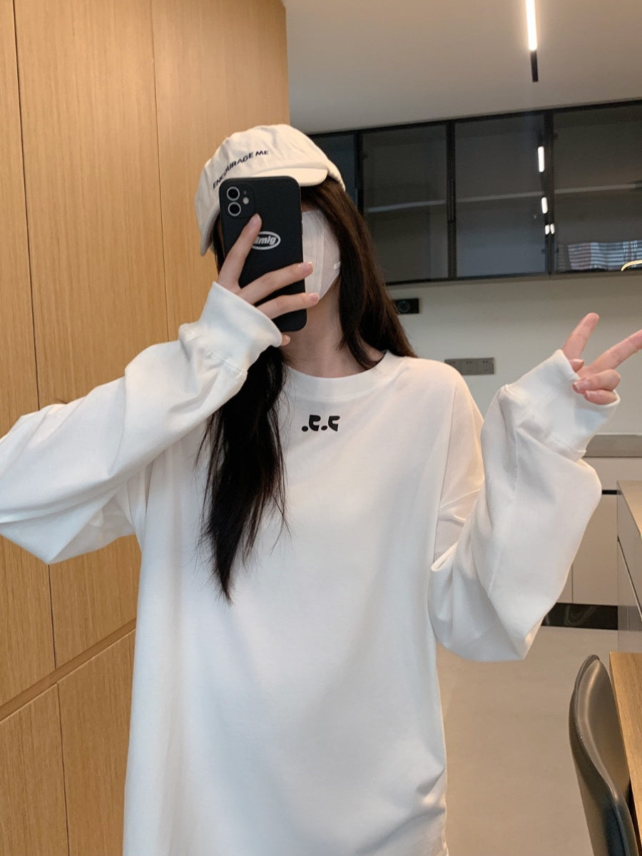Onepoint 設計寬鬆長袖 T 卹 X3145