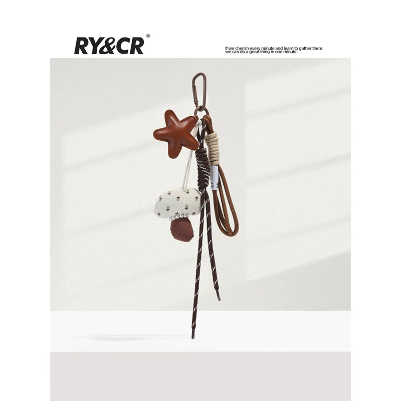 Mushroom String Bag Pendant X3142