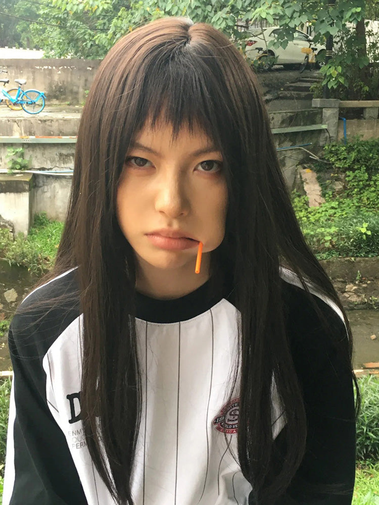 運動插肩袖針織 T 卹 X3192