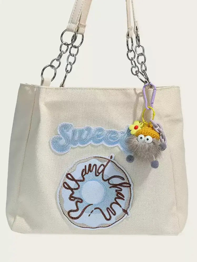 Cute mink hairball doll pendant keycharm X3074