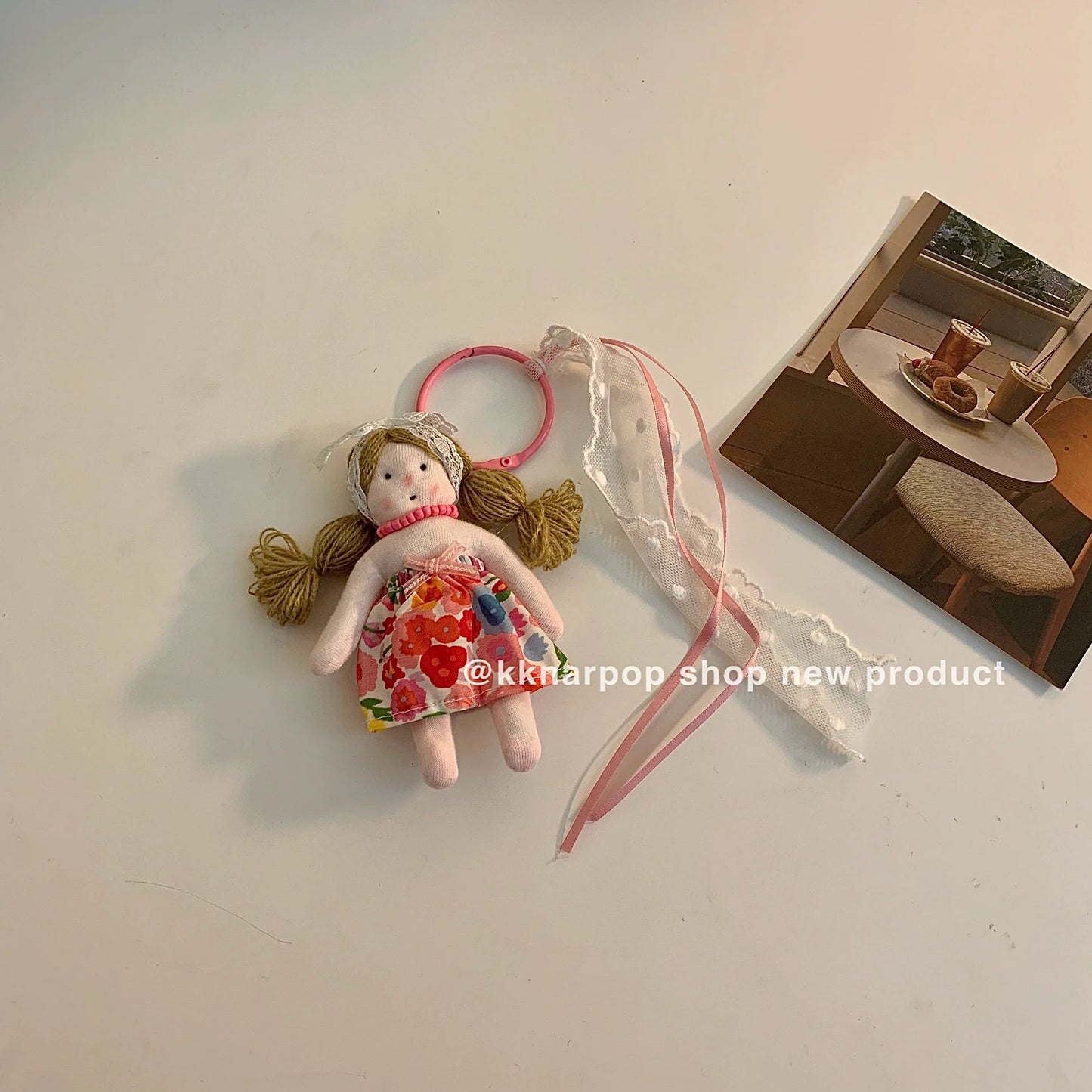 Curly Ouni Bag Pendant X3067