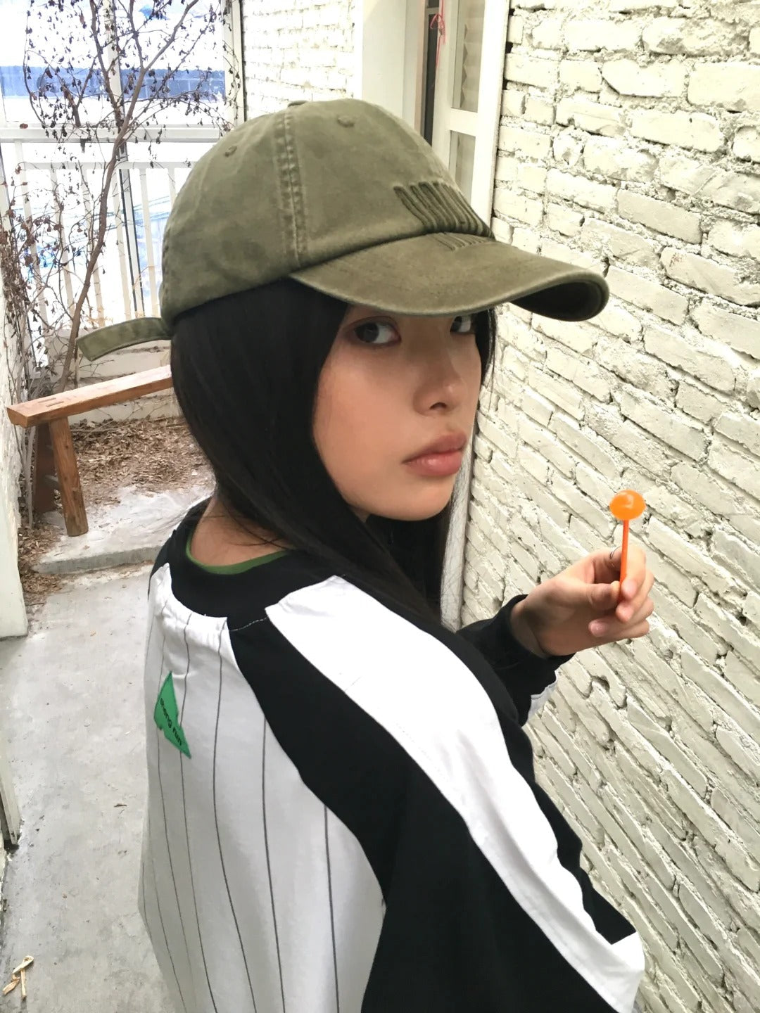 運動插肩袖針織 T 卹 X3192