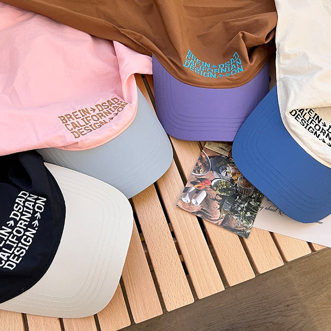 UV Cut Bicolor Logo Cap X2684