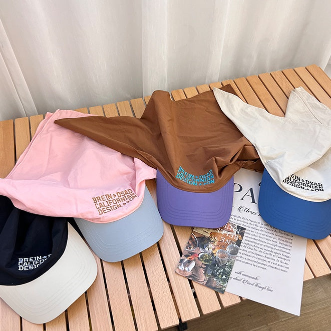UV Cut Bicolor Logo Cap X2684