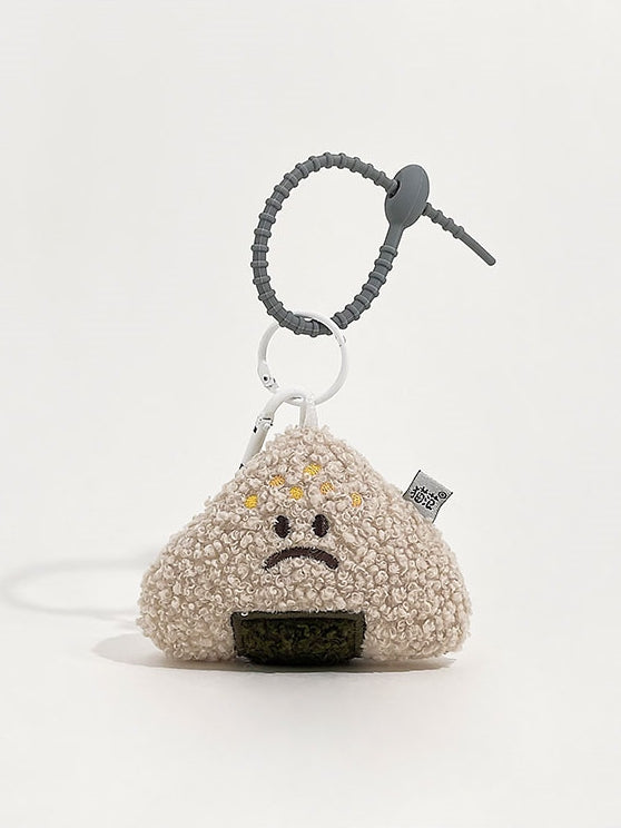 Mini rice ball doll cute keychain pendant X3140