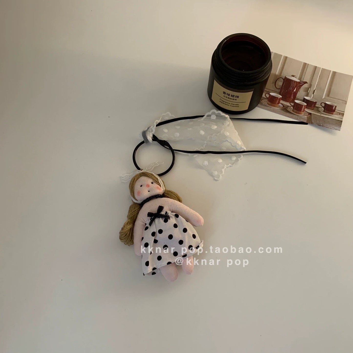 Curly Ouni Bag Pendant X3067