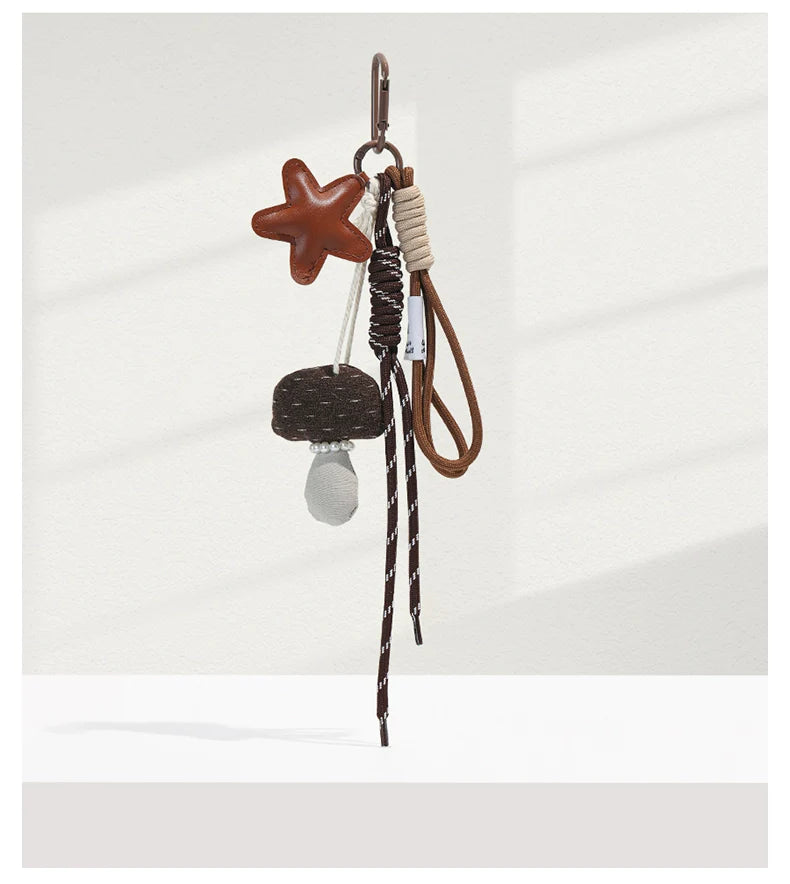 Mushroom String Bag Pendant X3142