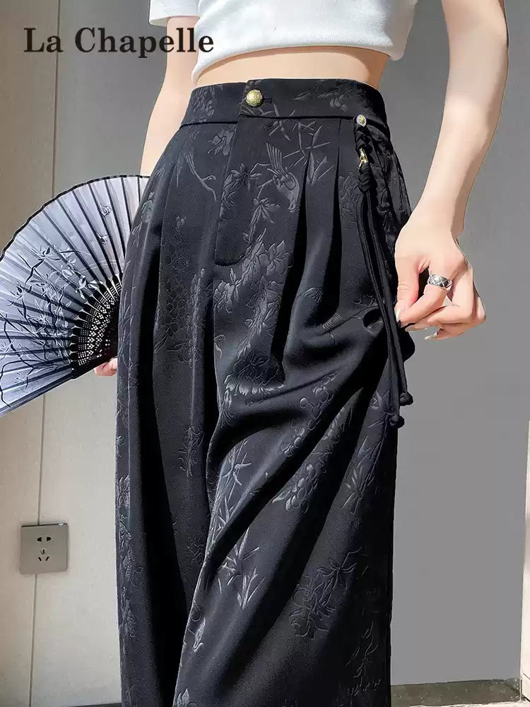 Satin Palazzo Pants X3216