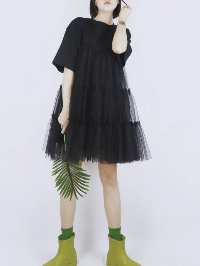 Mesh mini skirt dress X2290