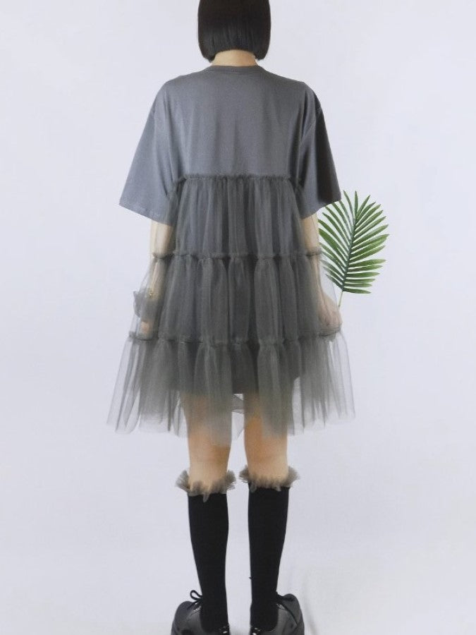 Mesh mini skirt dress X2290