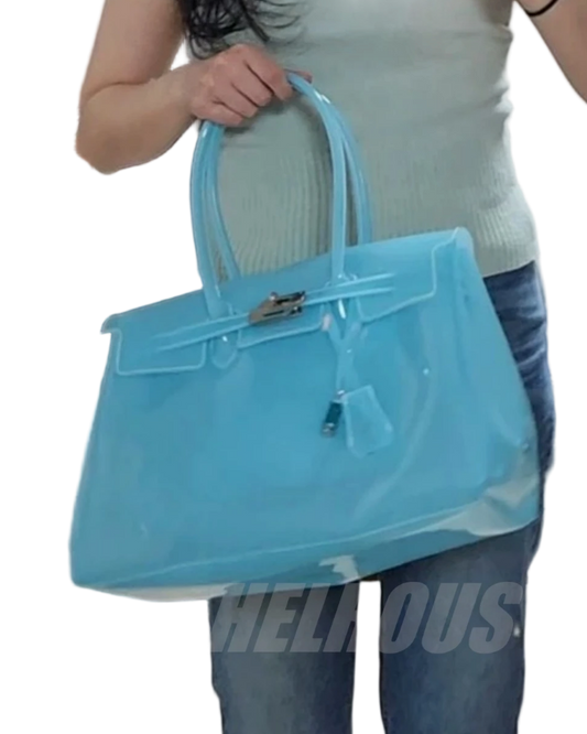 Jelly TPU Structured Handbag X3563