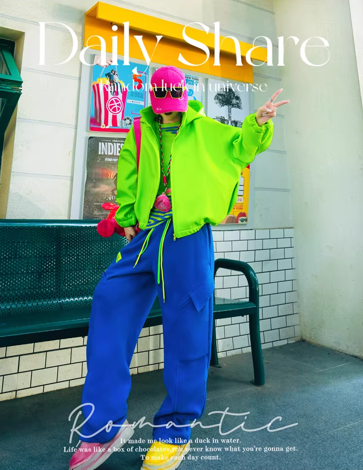 PU Fleece-Lined Oversized Hooded Jacket X3509