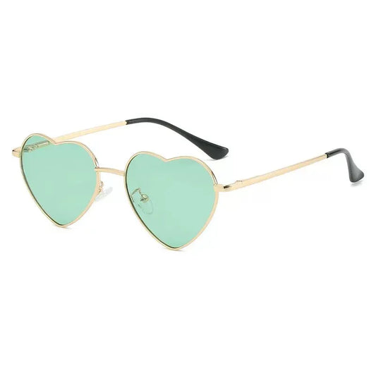 American Vintage Heart-Shaped Polarized Sunglasses X3621
