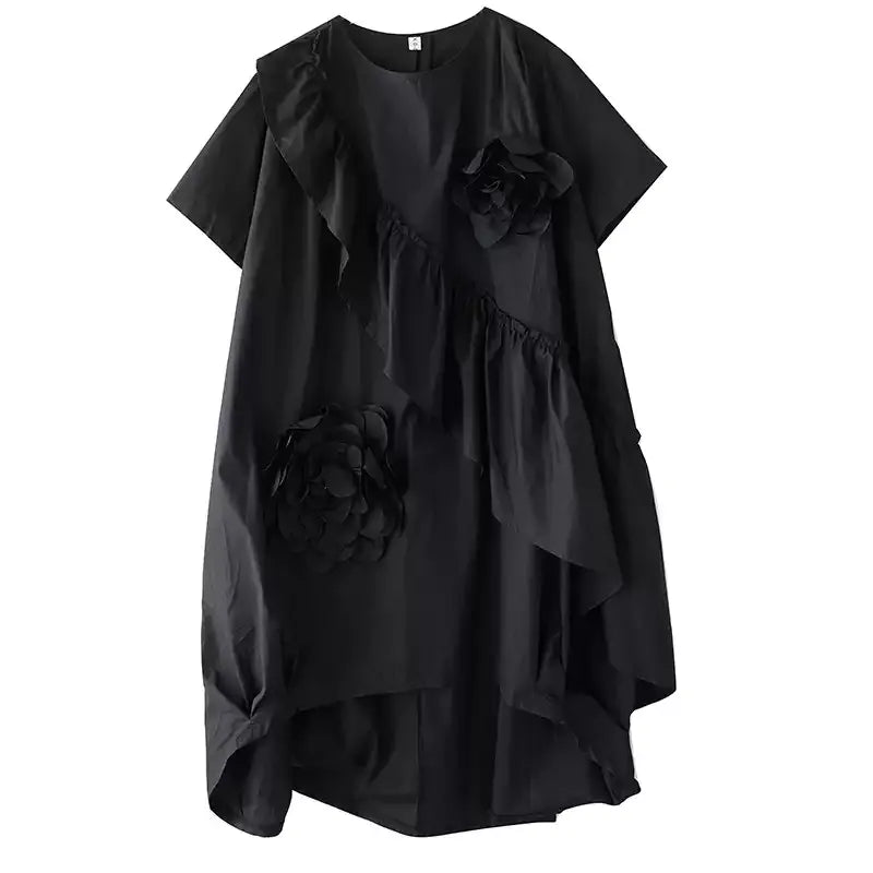 Floral Ruffle Dress X3627