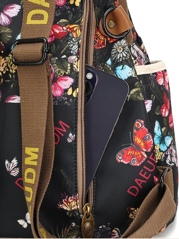 Botanical Flower Backpack X2995