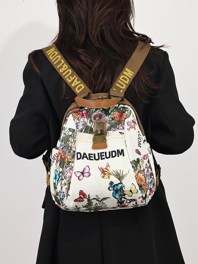 Botanical Flower Backpack X2995