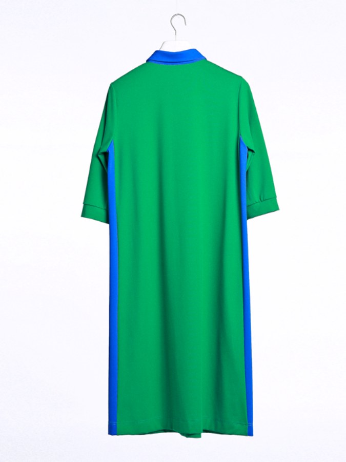 Bicolor Sporty Dress X2096