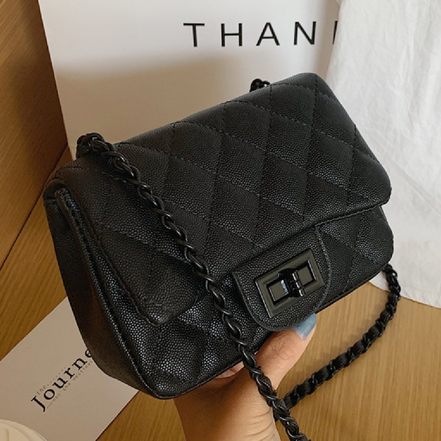 Diamond Stitch Square Bag X307