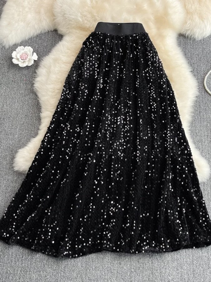 Sequined skirt X2029