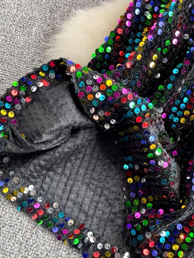 Sequined skirt X2029