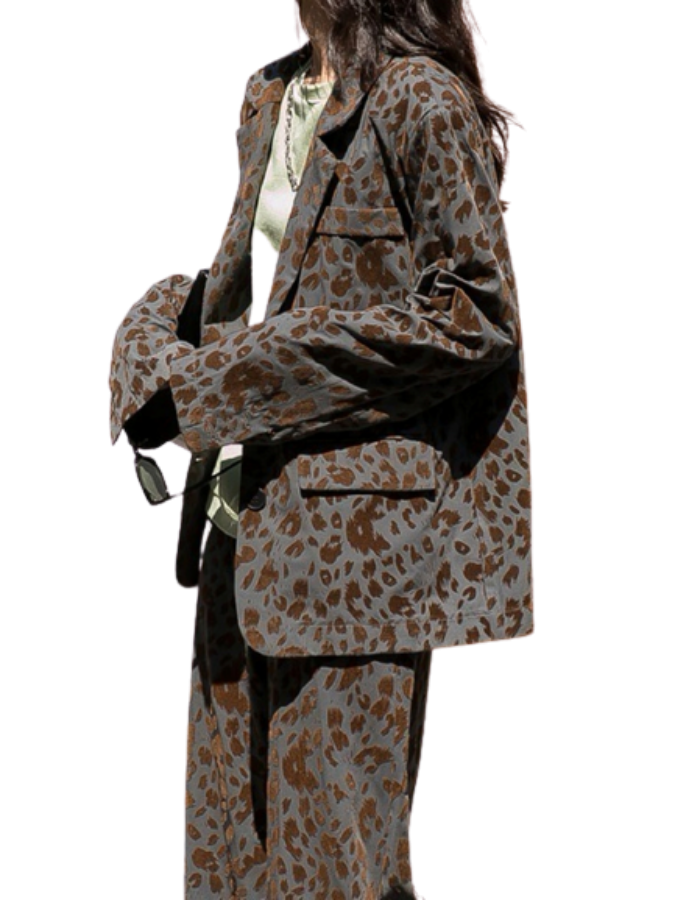 Leopard jacket/pants X0100