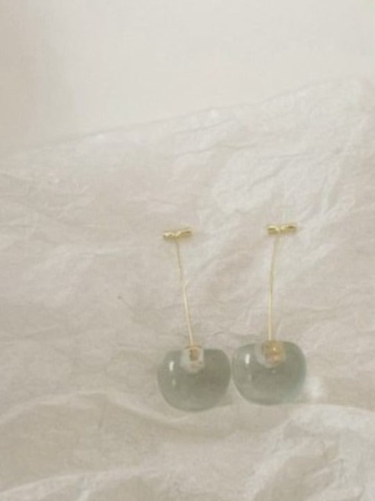 Cherry Crystal Earrings X838
