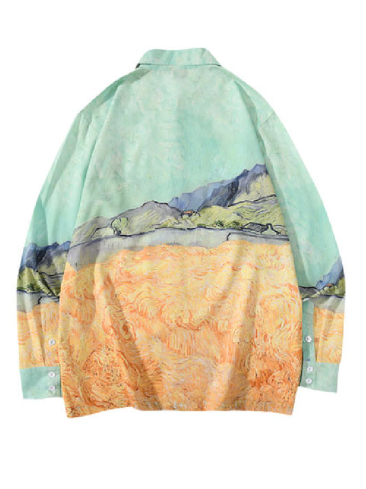 Oil Art Retro Shirt X355