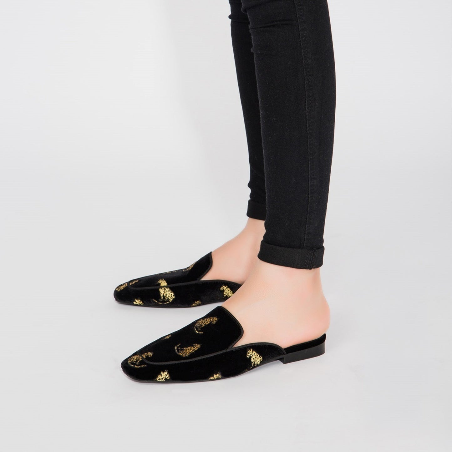 Velvet sandals X260