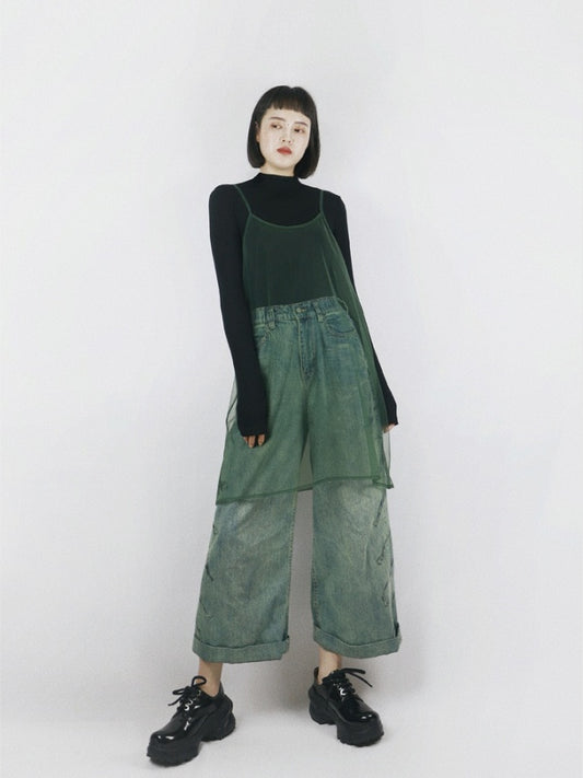 Mesh Camisole Dress X926