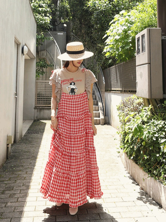 Check Long Cami Onepiece X954
