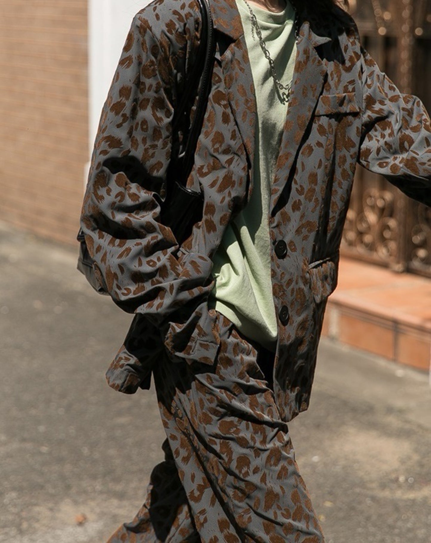 Leopard jacket/pants X0100