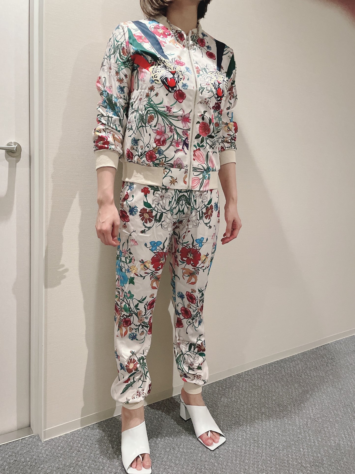 Floral Leopard Sport Two Piece X1003