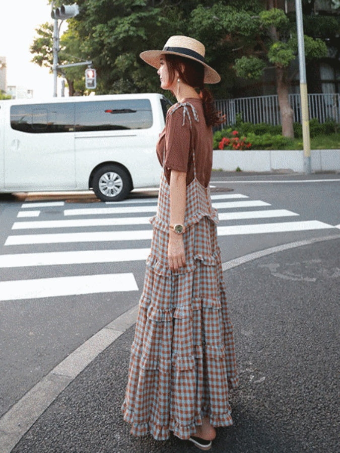 Check Long Cami Onepiece X954
