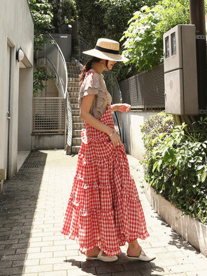 Check Long Cami Onepiece X954